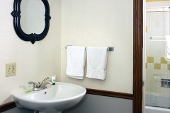 Guest Bathroom Vanity Clover Creek Inn