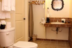 Guest Bathroom at Clover Creek Inn