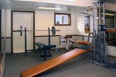 Fitness Center at Clover Creek Inn